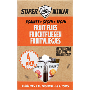 Super Ninja Fruitvliegjesval 4ST