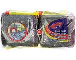 Multy Staalwolspons Met Zeep 10ST Multy Staalwolspons Met Zeep 10ST