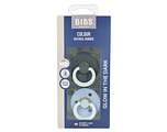 BIBS Glow In The Dark Fopspenen Blue 18+M 2ST