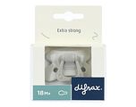 Difrax Fopspeen Natural 18+ Maanden SE Grey Agate 1ST Difrax Fopspeen Natural 18+ Maanden SE Grey Agate 1ST