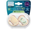 Avent Day & Night Fopspeen 0-6M 2ST