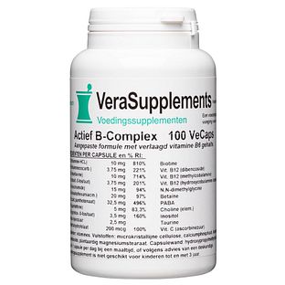 VeraSupplements Actief B-Complex Capsules 100CP