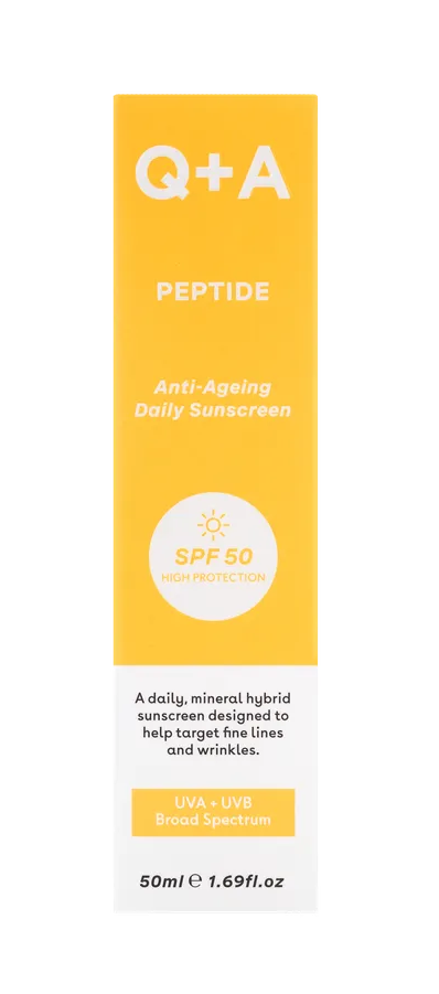 Q+A Zonnebrandcr?me Peptide SPF 50