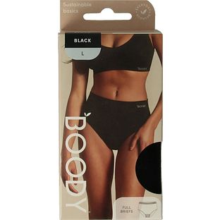 Boody Full Brief Taille Slip Zwart L 1ST