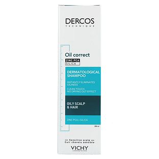 Vichy Dercos Oil Correct Dermatological Shampoo 200ML Vichy Dercos Oil Correct Dermatological Shampoo 200ML