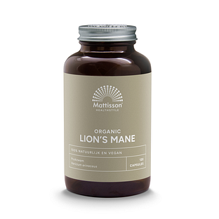 Mattisson HealthStyle Lion's Mane 500mg Capsules 120CP