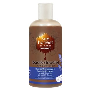 Bee Honest Bad & Douche Lavendel & Sinaasappel 250ML Bee Honest Bad & Douche Lavendel & Sinaasappel 250ML