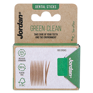 Jordan Green Clean Tandenstokers 100ST