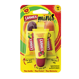 Carmex Lip Balm Assorted Tube 3-pack 3ST
