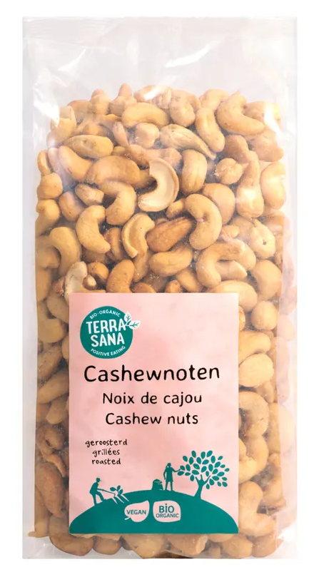 TerraSana Cashewnoten Geroosterd afbeelding