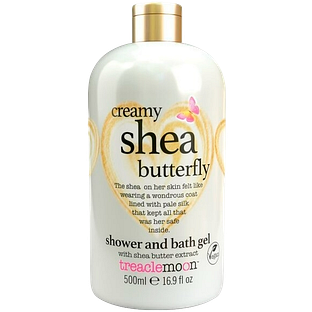Treaclemoon Creamy Shea Butterfly - Shower And Bath Gel 500ML Treaclemoon Creamy Shea Butterfly - Shower And Bath Gel 500ML