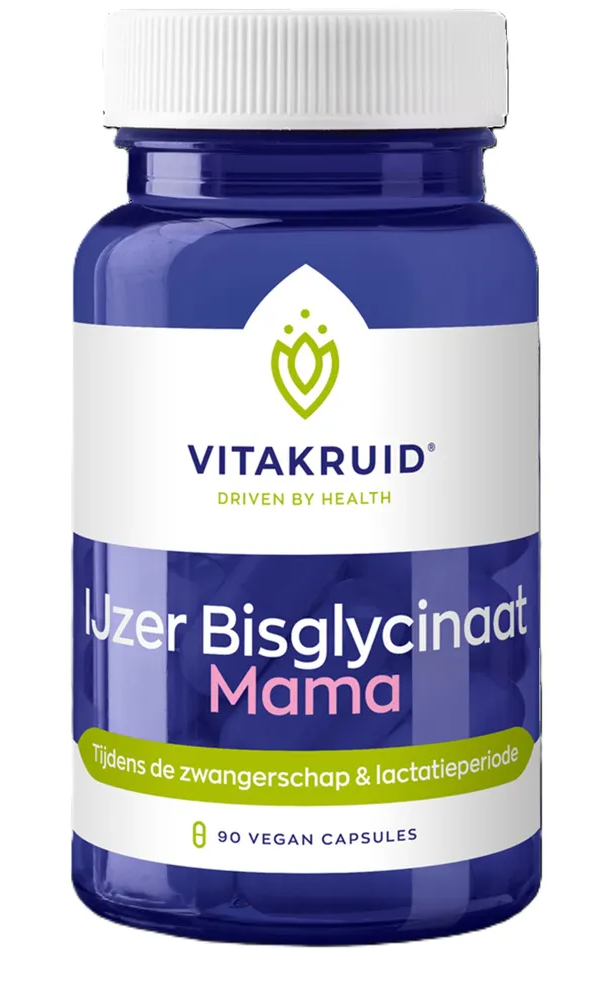 Vitakruid IJzer Bisglycinaat Mama Capsules