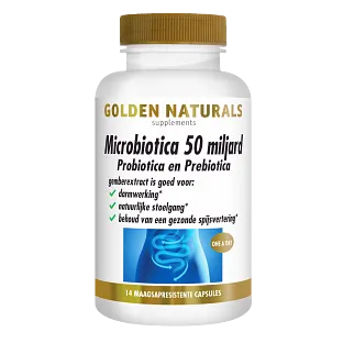 Golden Naturals Microbiotica 50 Miljard Capsules 90VCP