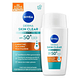 Nivea Derma Skin Clear SPF50+ Zon Fluide 40ML Verpakking met flacon ernaast