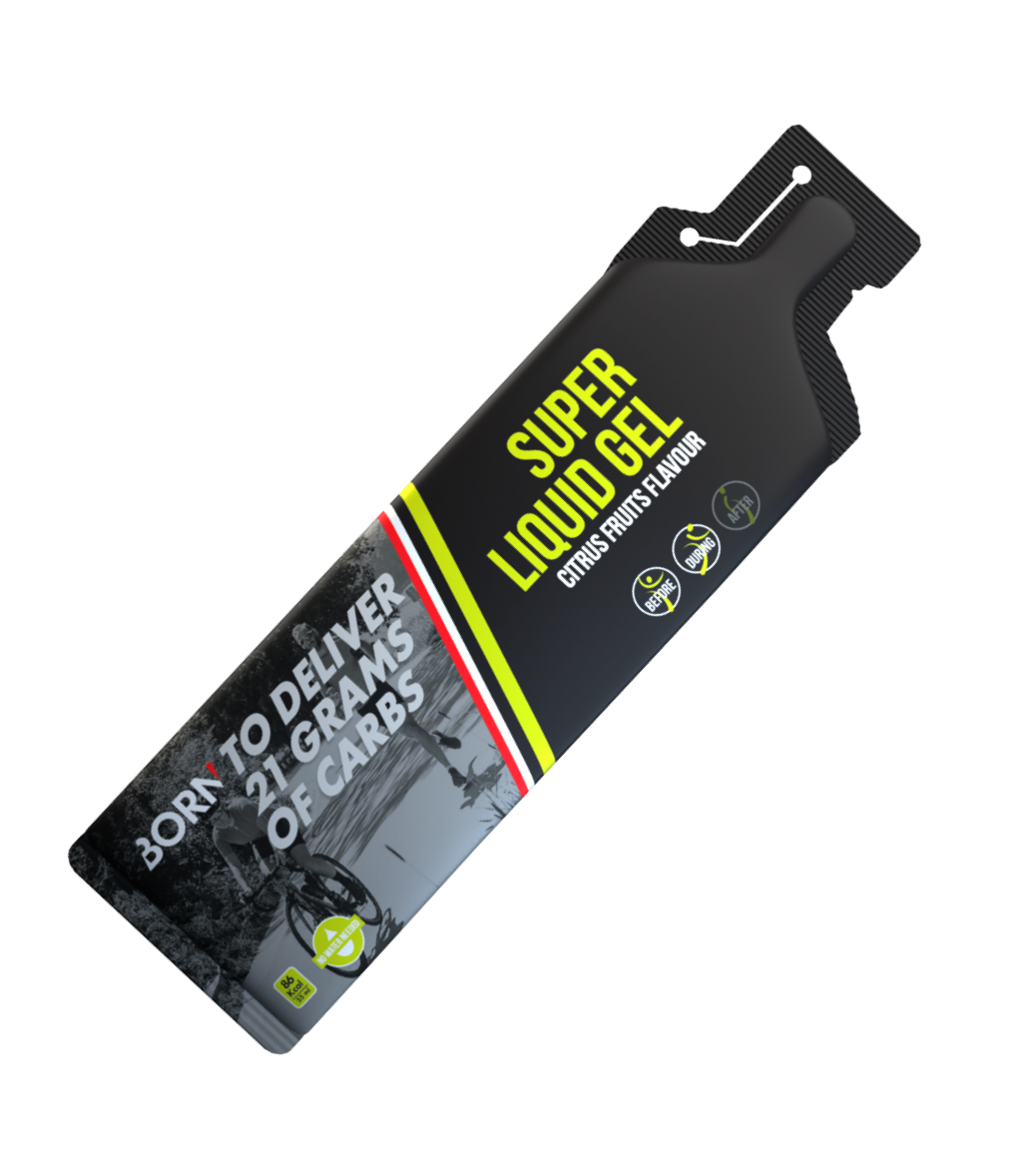 Born Super Liquid Gel - Citrus Fruit 5 stuks 55ML