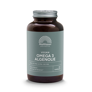 Mattisson HealthStyle Vegan Omega-3 Algenolie 120VCP Mattisson HealthStyle Vegan Omega-3 Algenolie 120VCP