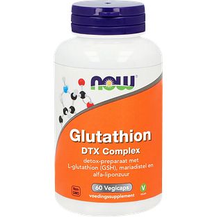 NOW Glutathion DTX Complex Capsules 60VCP