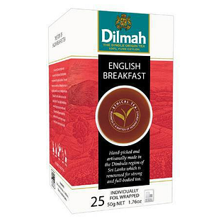 Dilmah English Breakfast Thee Zakjes 25ZK