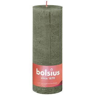 Bolsius Stompkaars Olive 190/68 1ST