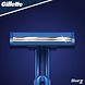 Gillette Blue II Wegwerpscheermesjes 5ST Voorkant wegwerpmesje