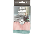 Smart Microfiber System Microvezel Vaatdoek Roze & Turquoise 2ST