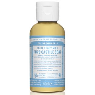 Dr. Bronner Dr Bronner Pure Castile Zeep Baby Mild 60ML