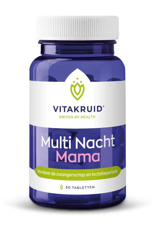 Vitakruid Multi Nacht Mama 100% Vegan 30TB