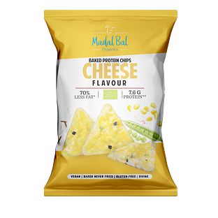 Madal Bal Baked Protein Chips Cheese Flavour 60GR