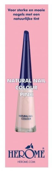 Herome Natural Nail Color Pink afbeelding