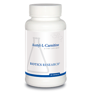 Biotics Acetyl-L-Carnitine Capsules 90CP