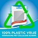 Aquafresh Clean Control Tandenborstel Medium - in 100% plasticvrije verpakking 1ST
