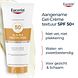 Eucerin Sun PLE Protect Sun Gel-Crème Gezicht & Lichaam SPF50+ 200ML Voorkant tube, voordelen Eucerin Sun PLE Protect Sun Gel-Crème Gezicht & Lichaam SPF50+ 200ML Voorkant tube, voordelen