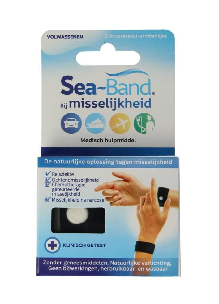 Sea Band Bij Misselijkheid Volwassenen afbeelding