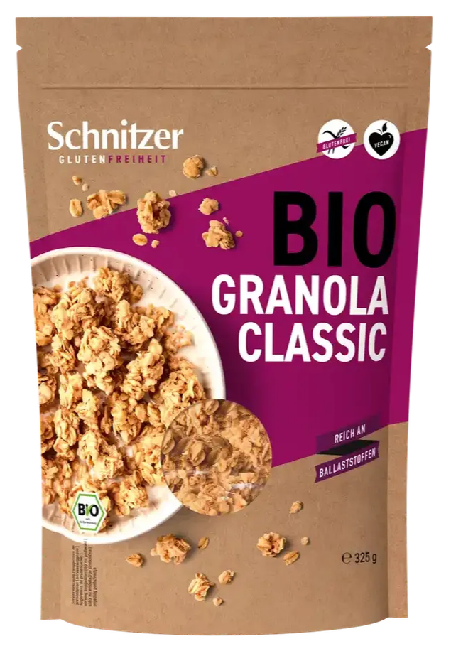 Schnitzer Bio Granola Classic Glutenvrij