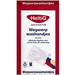 HeltiQ Wegwerpwashandjes 20ST