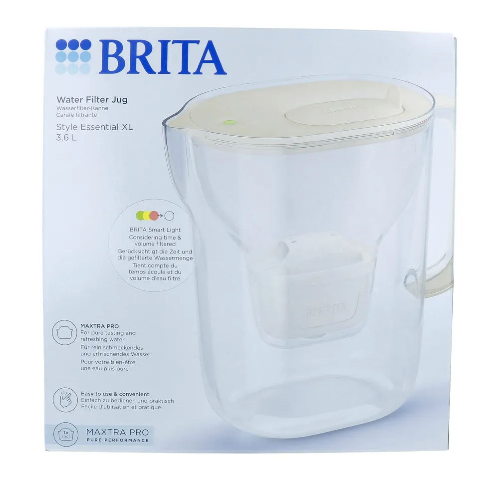 Brita Style XL Stone Sand Water Filter Jug