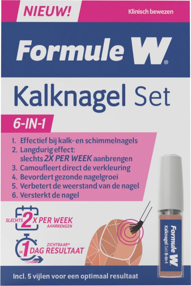 Formule W Kalknagel Set 6-In-1