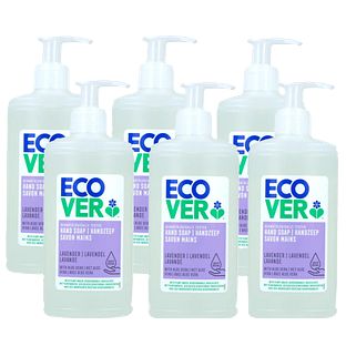 Ecover Handzeep Lavendel & Aloe Vera Voordeelverpakking 6x250ML Ecover Handzeep Lavendel & Aloe Vera Voordeelverpakking 6x250ML
