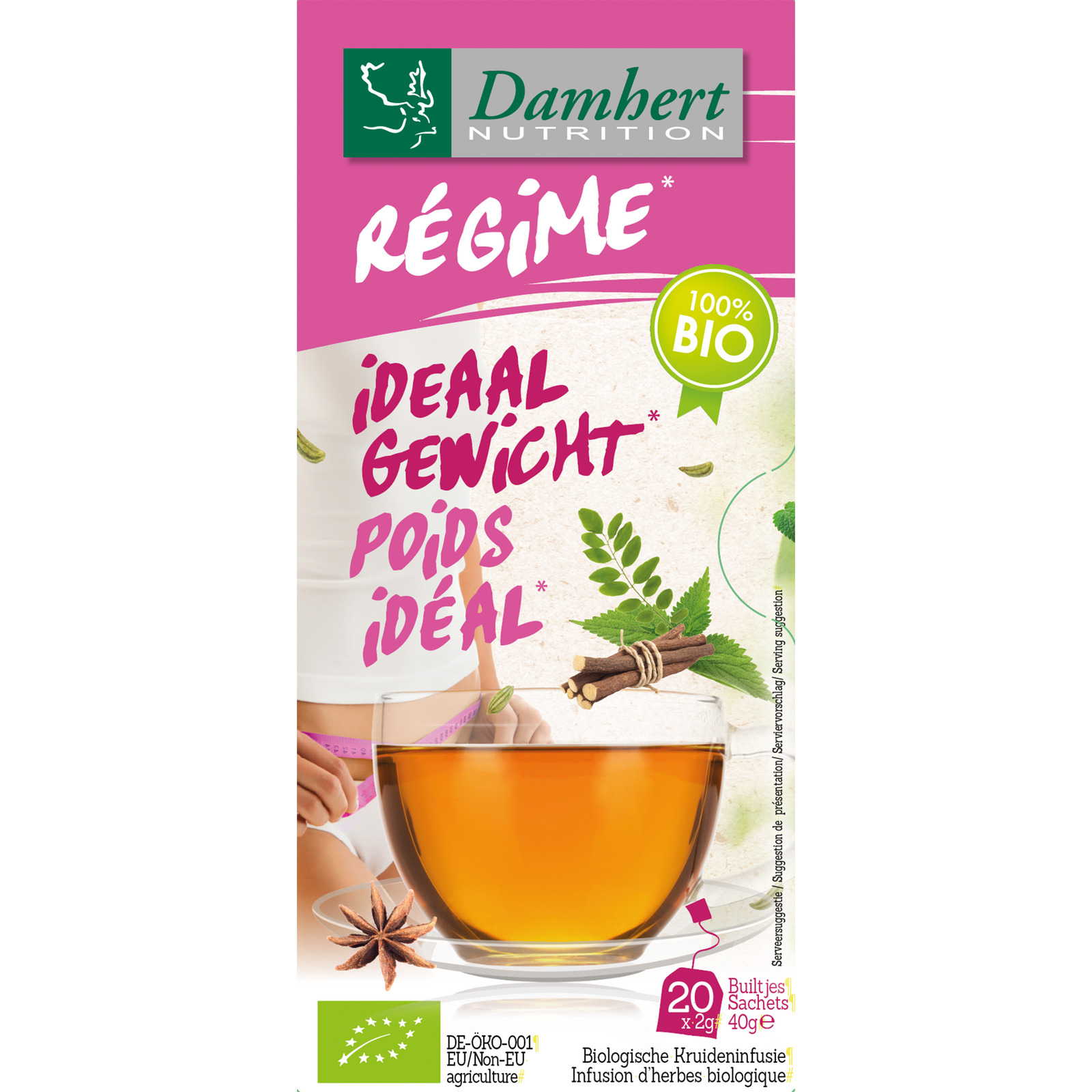 Damhert Ideaal Gewicht Thee 20ZK