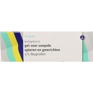 Leidapharm Ibuprofengel 5% 50GR Leidapharm Ibuprofengel 5% 50GR