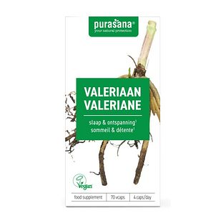 Purasana Valeriaan Capsules 70VCP Purasana Valeriaan Capsules 70VCP