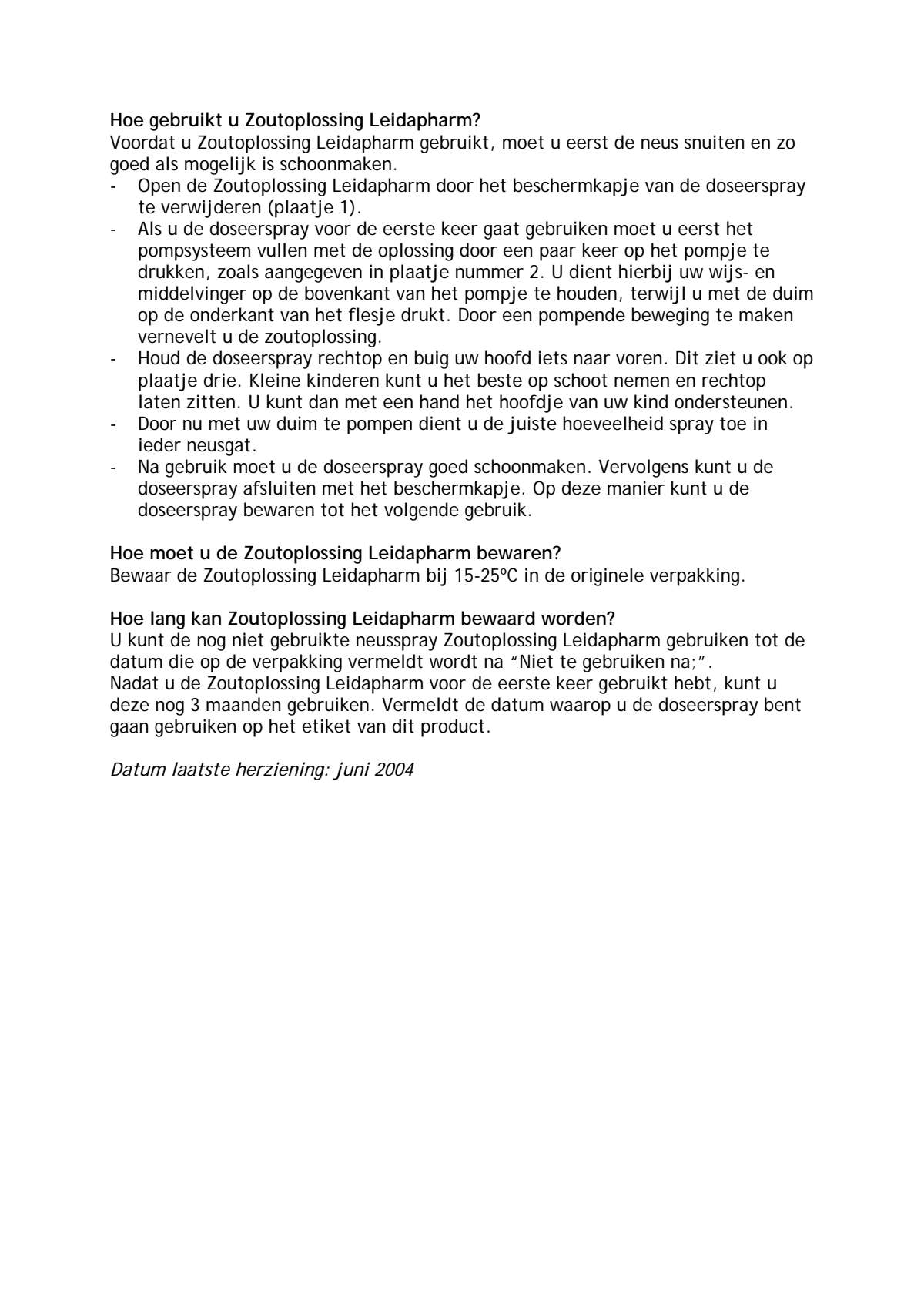 Zoutoplossing Voor Baby En Kind afbeelding van document #2, instructions