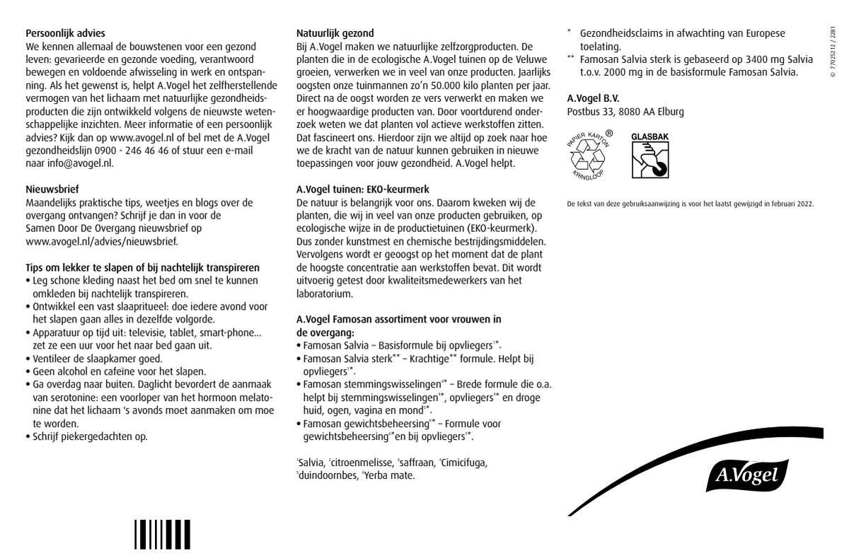 Nachtrust Tabletten - Overgang afbeelding van document #2, instructions