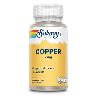 Solaray Copper 2mg Capsules 100CP