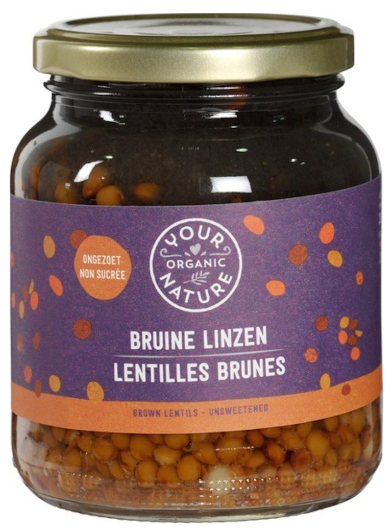 Your Organic Nature Bruine Linzen afbeelding