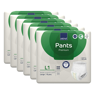 ABENA Pants Premium L1 - Multiverpakking 6x15ST