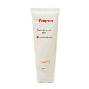 Fagron Zinkoxidezalf 10% 100GR Fagron Zinkoxidezalf 10% 100GR