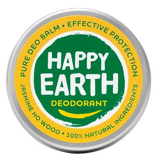Happy Earth 100% Natural Deo Balm Jasmine Ho Wood 45GR