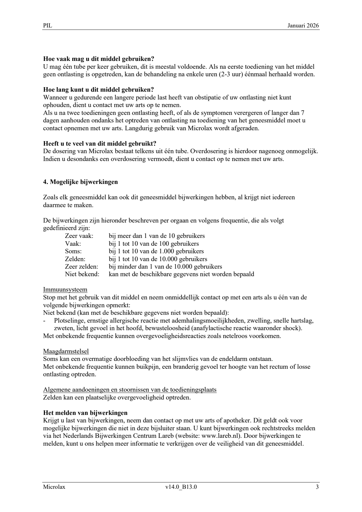 Microlax afbeelding van document #3, leaflet
