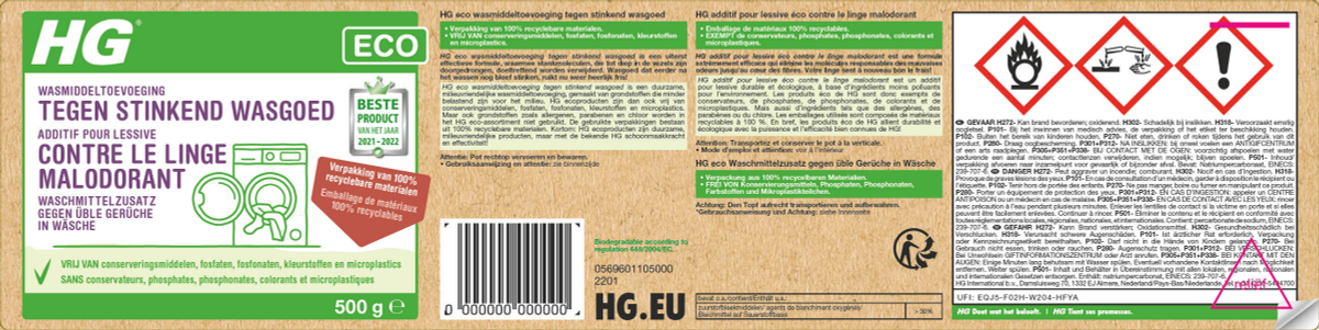 Eco Tegen Stinkend Wasgoed afbeelding van document #1, label